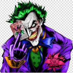 Joker With His Deck Of Cards