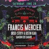 Francis Mercier Live at Gin Ling Way LA (Framework) June 2024 DJ mix artwork - Electronic music tracklist cover image