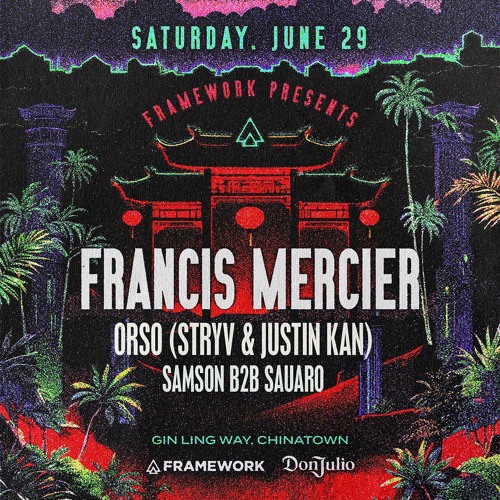 Francis Mercier Live at Gin Ling Way LA (Framework) June 2024