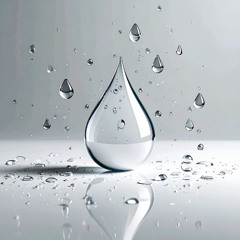 One raindrop not yet rain #15 * rock