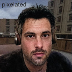 pixelated