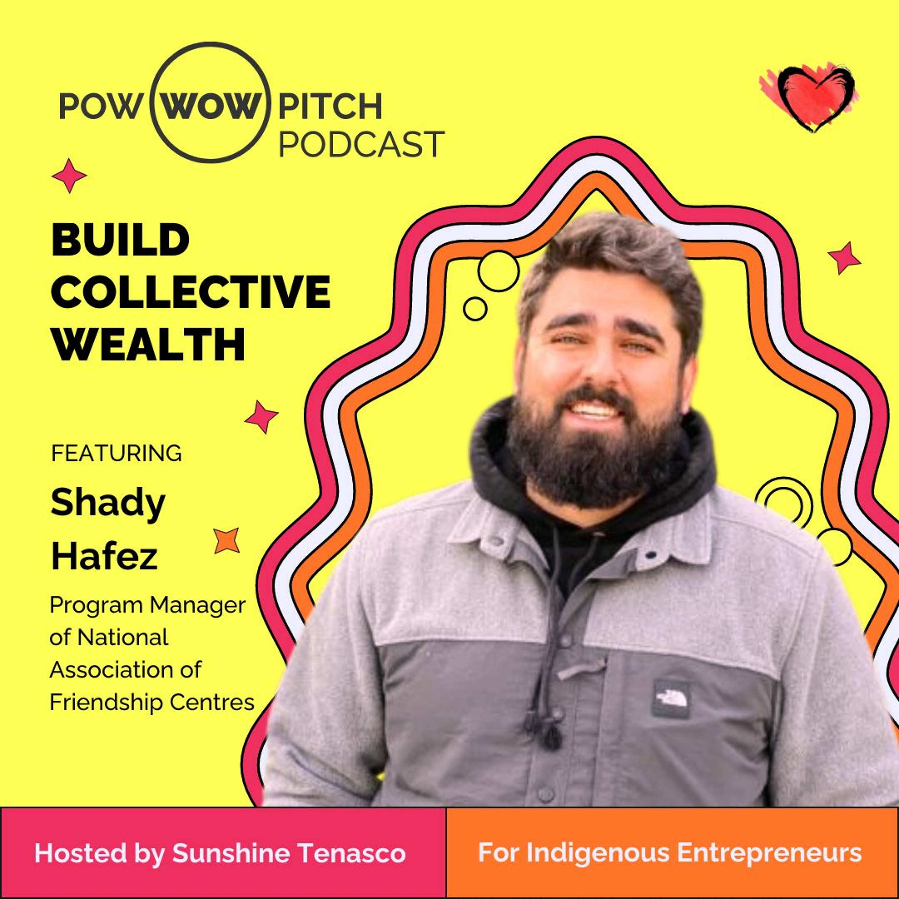 Pow Wow Pitch Podcast E25 – Build collective wealth with Shady Hafez