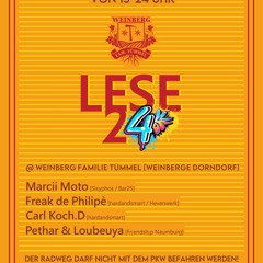 Freak de Philipè & Carl Koch.D @ Lese 24 - Weinberg Familie Tümmel - 28.09.2024
