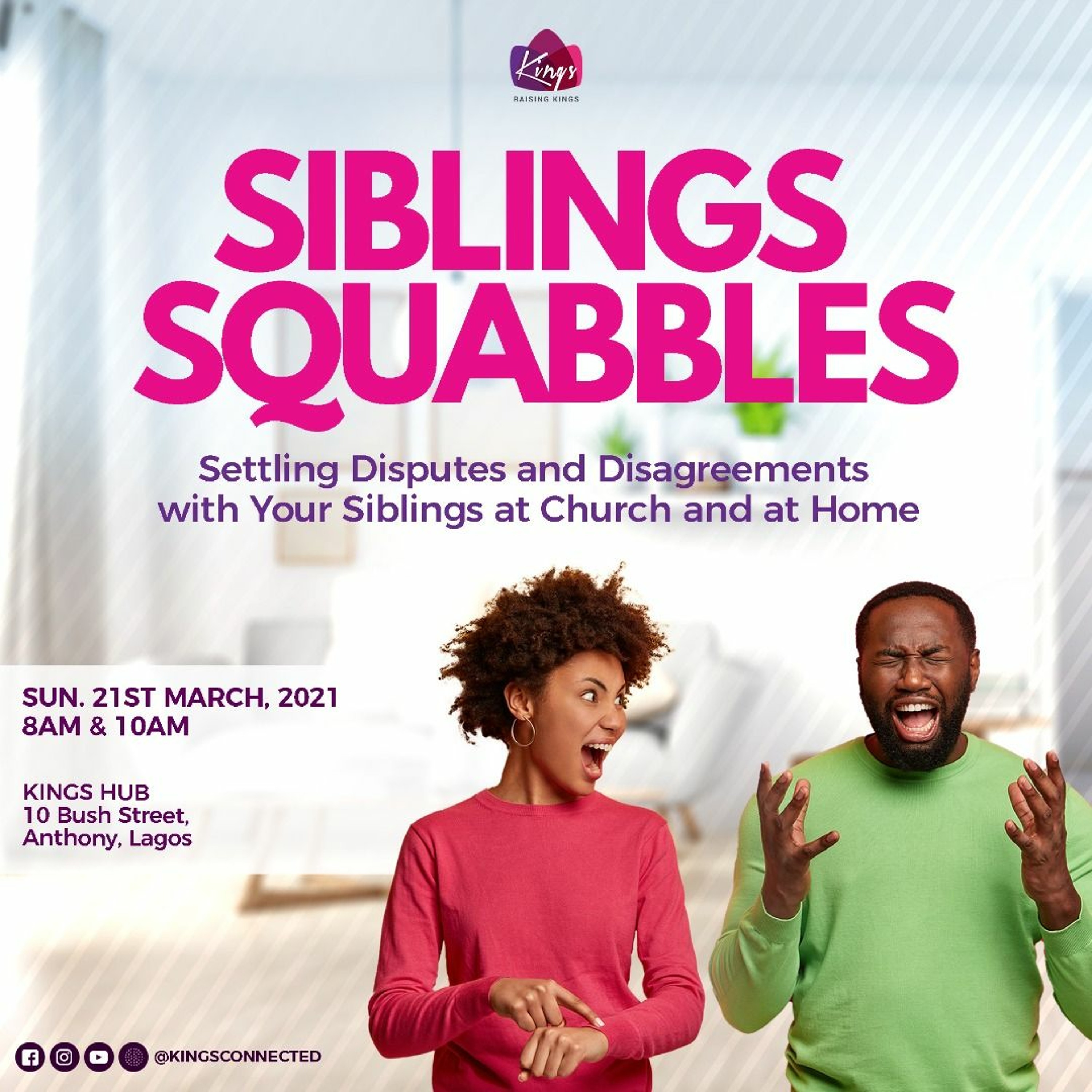 SIBLINGS SQUABBLES - Second Service episode artwork