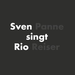 Sven Panne singt Rio Reiser
