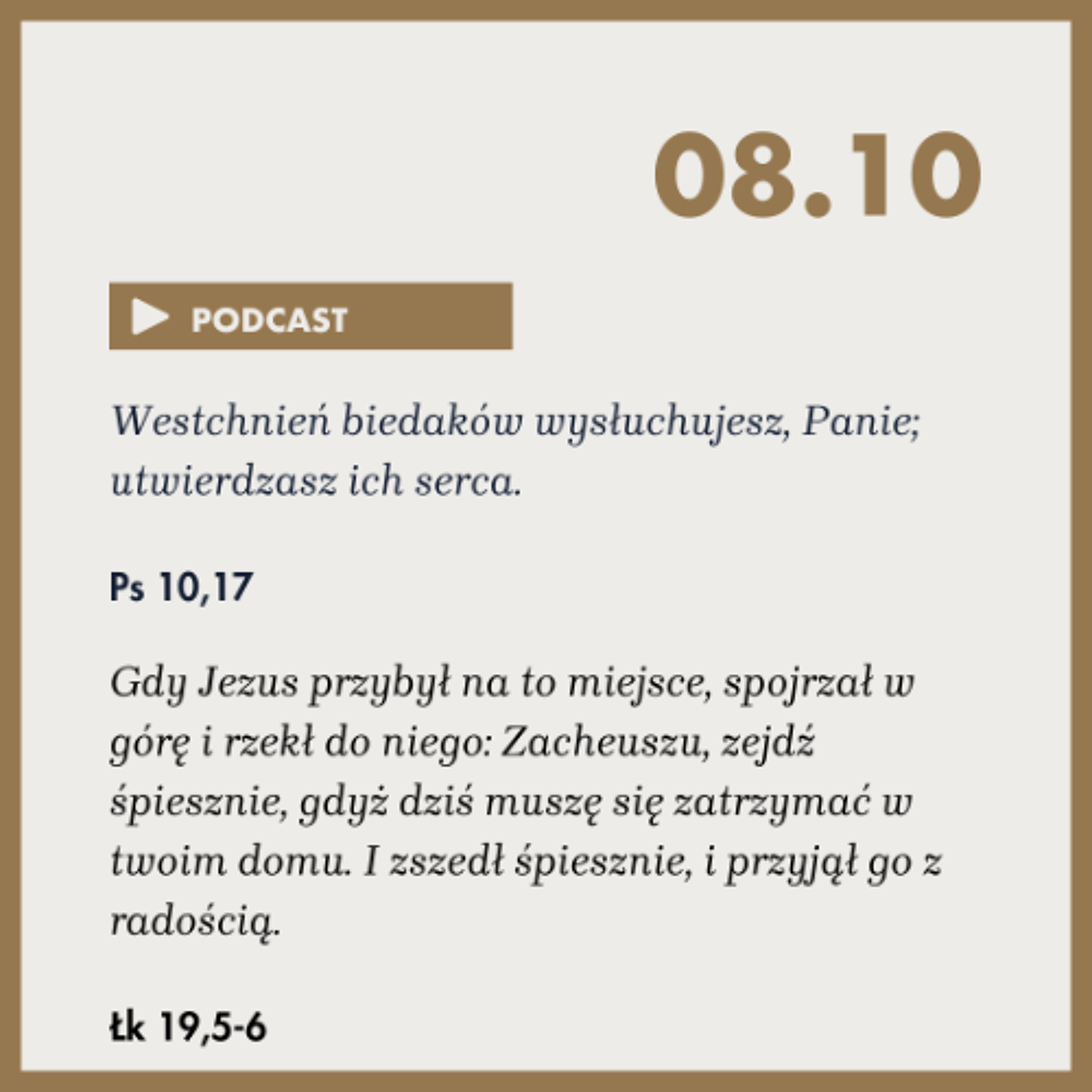 Rozważania na dzień 8 października 2025r episode artwork