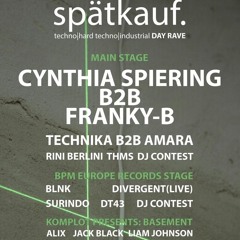 DJ CONTEST SPÄTKAUF X COLDFUST