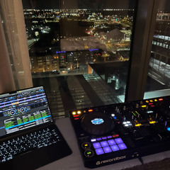 Berlin mix on an ironing board