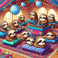 sloth disco @ the vibrary