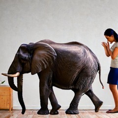 elefante na sala