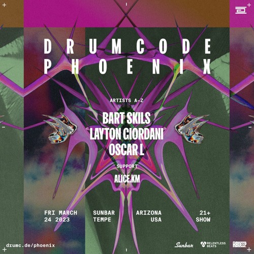 alice.km Live for Drumcode Records at Sunbar Tempe (March 2023)