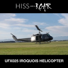 UFX025 IROQUOIS HELICOPTER HOVER AWAY MICS