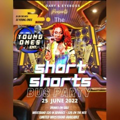 SHORT SHORTS BUS PARTY YOUNG ONES "LIVE"