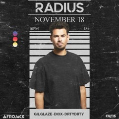 Radius Chicago - Afrojack opening set