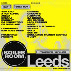 Soul Mass Transit System | Boiler Room: Leeds