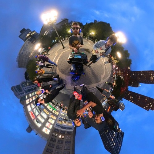 Sunset Silent Disco w/ Live Guitar in Union Square  | McGinnis x Choo Choo