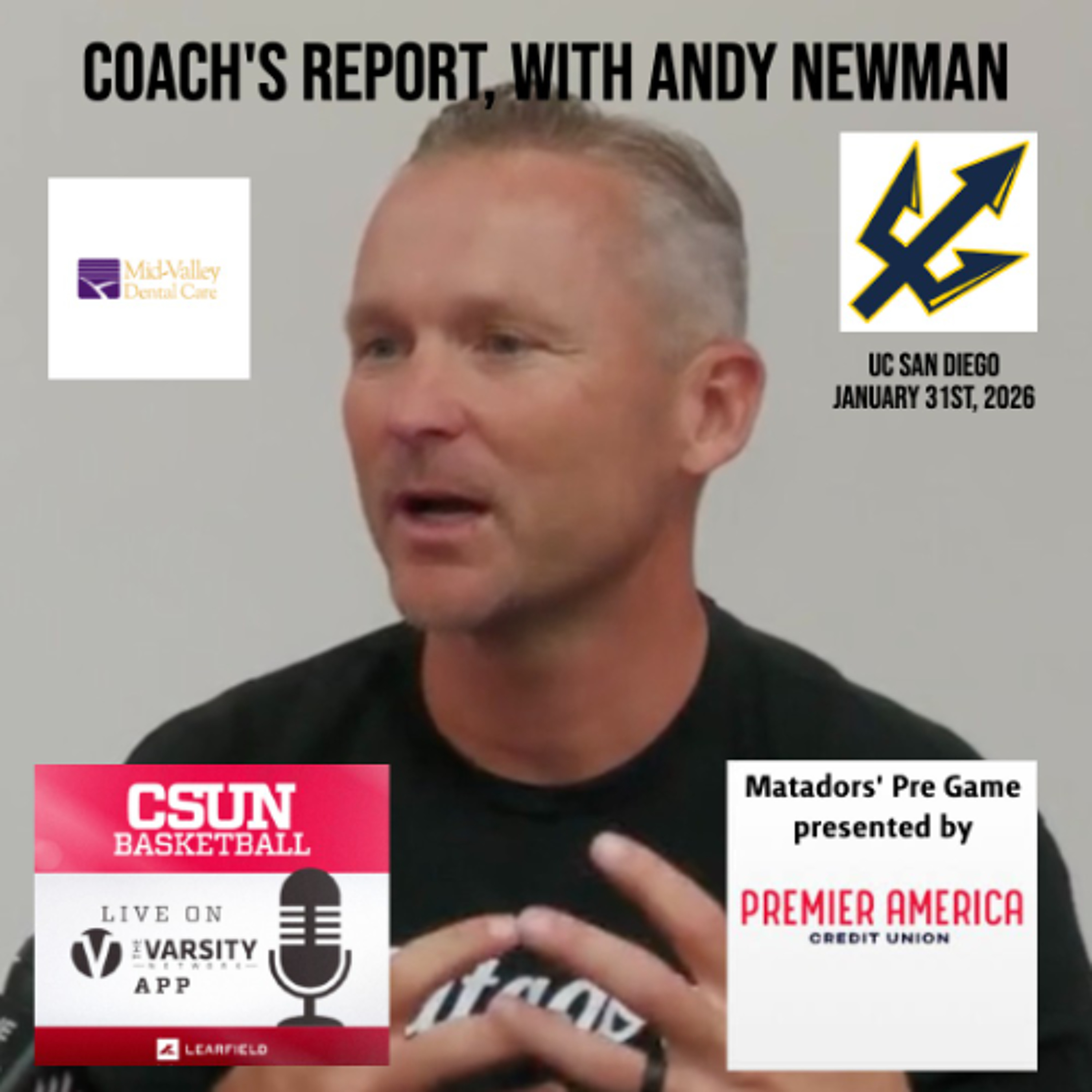 Matadors' Pre Game, January 31st, 2026 - UC San Diego episode artwork