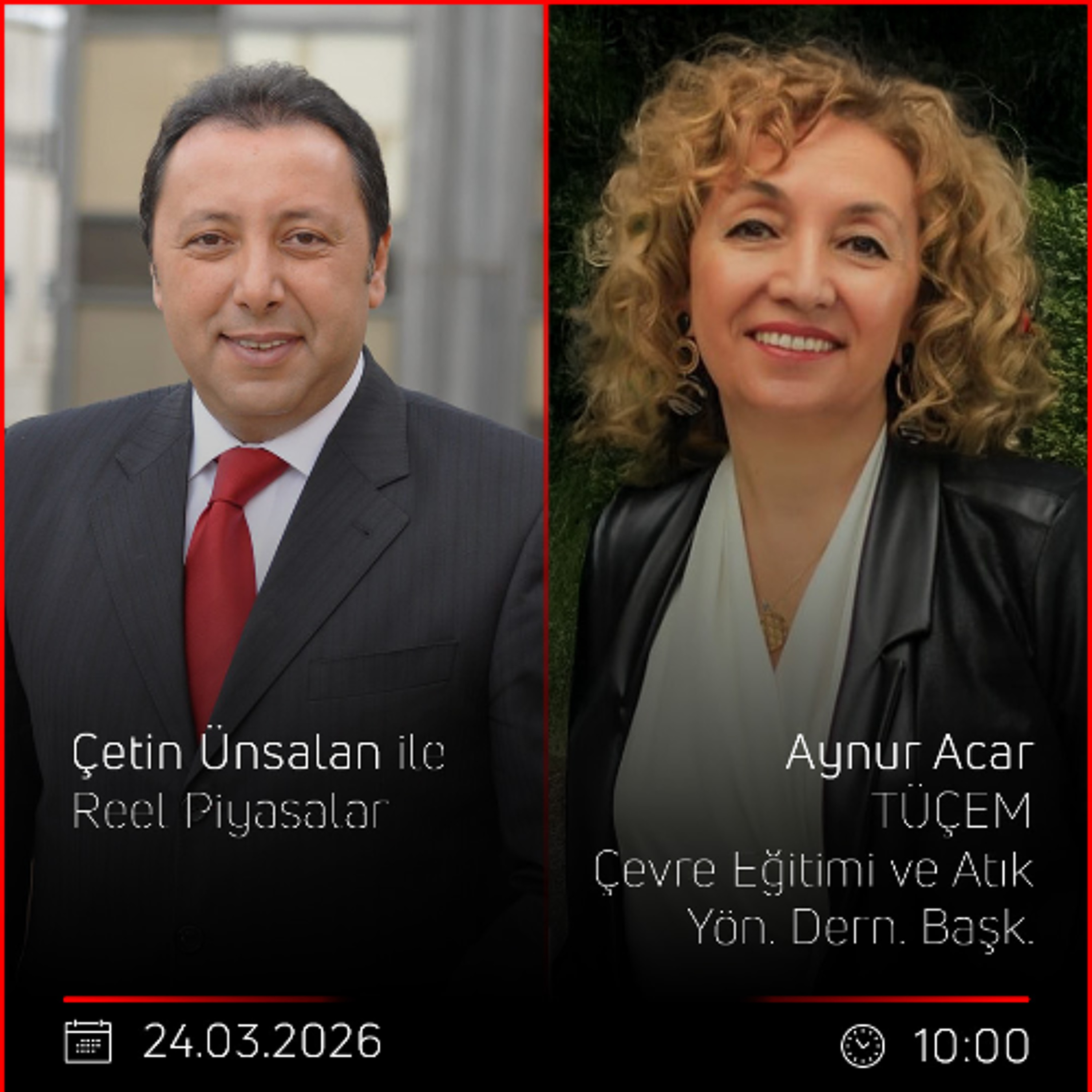 Aynur Acar - Çetin Ünsalan ile Reel Piyasalar