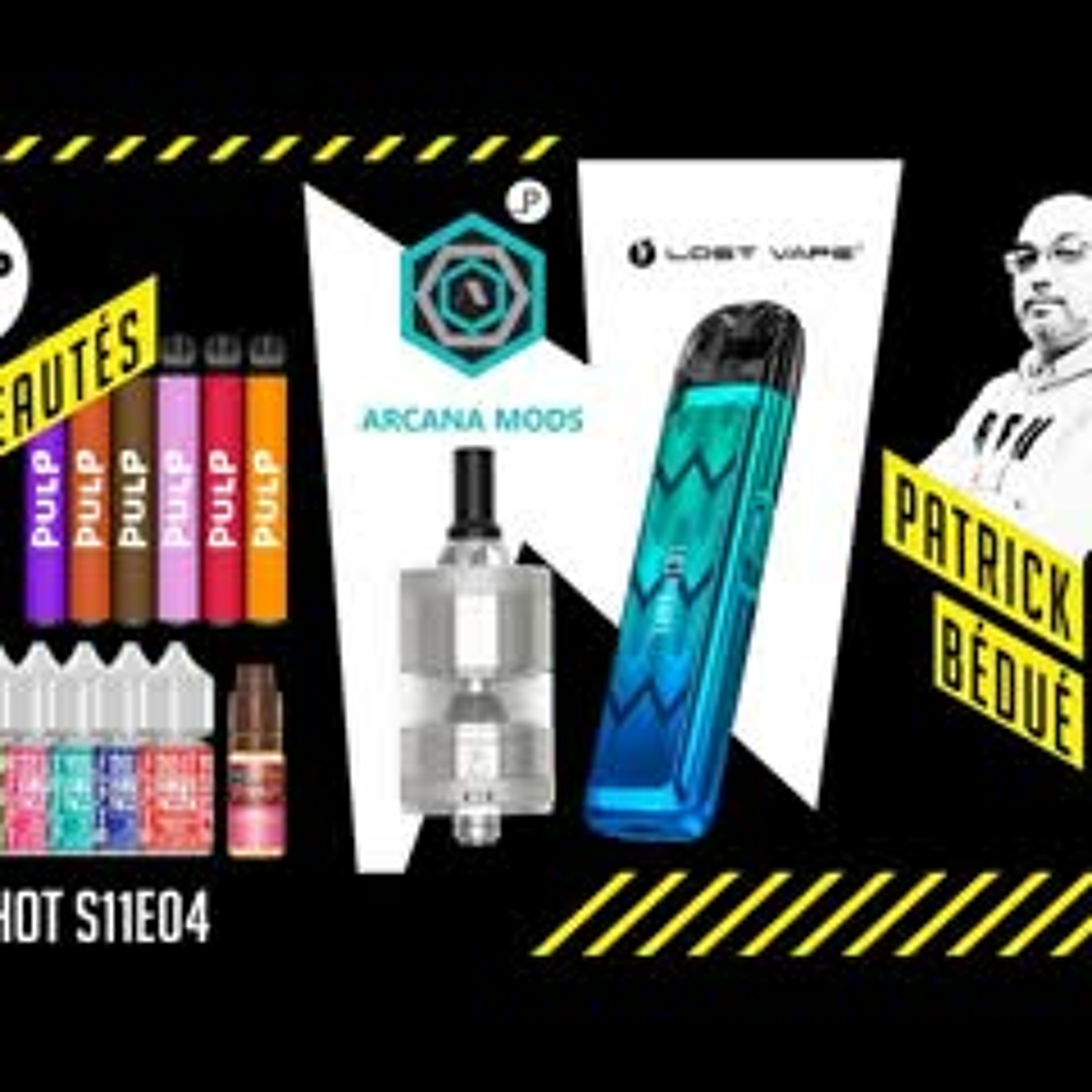 URSA nano de Lost Vape Quest - News PULP  Arcana 22 de arcana mods -Patrick Bedué -OneshotS11e04 episode artwork