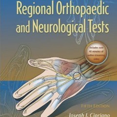 READ EPUB 📝 Photographic Manual of Regional Orthopaedic and Neurologic Tests by  Jos