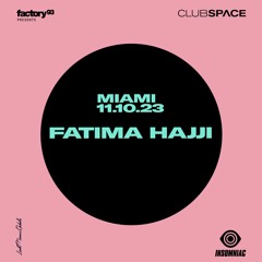 Fatima Hajji  Space Miami  11-10-2023