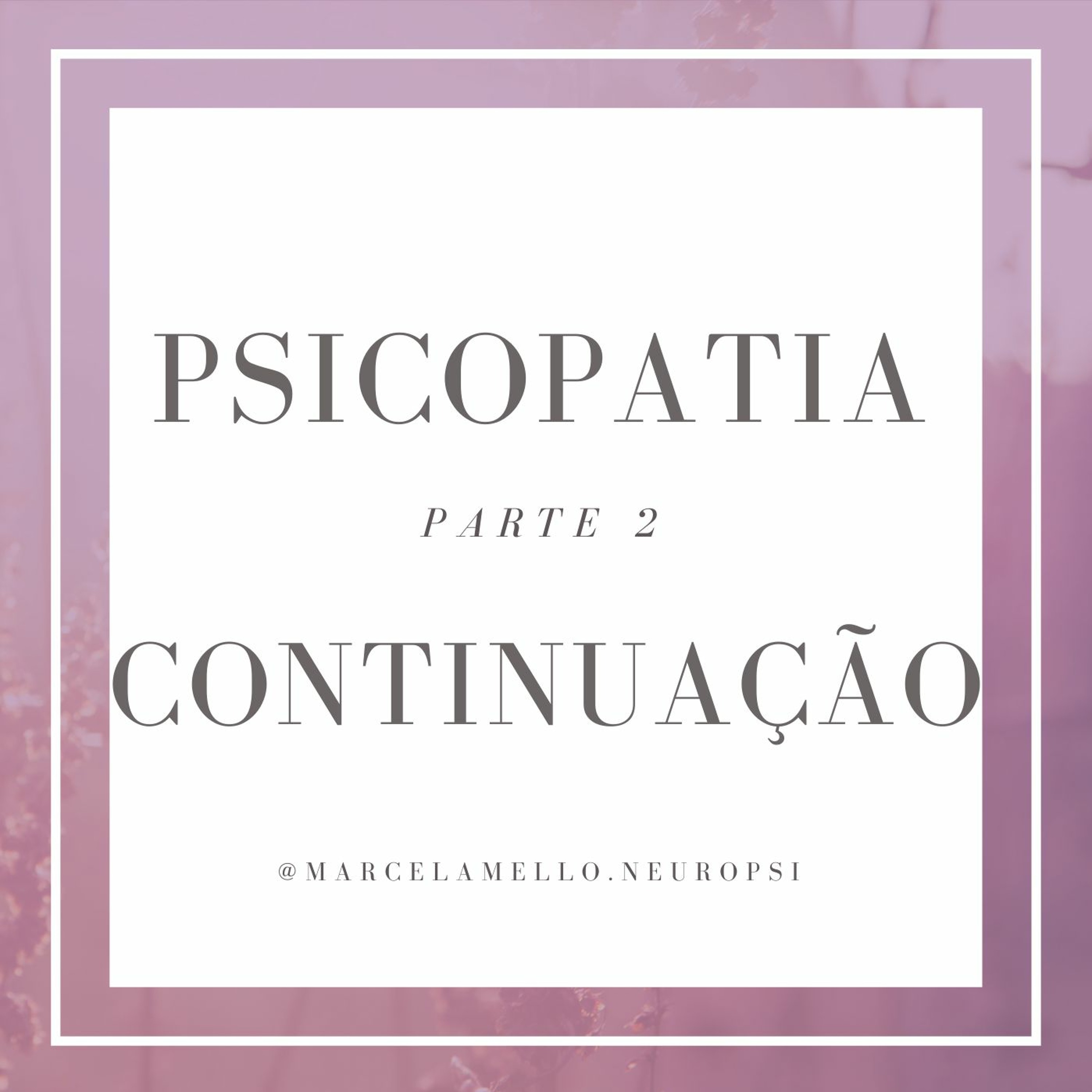 Neuropsicóloga Marcela Mello