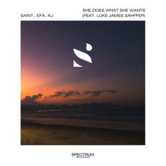 SAINT., EFA, Æj - She Does What She Wants (feat. Luke James Sahffer)