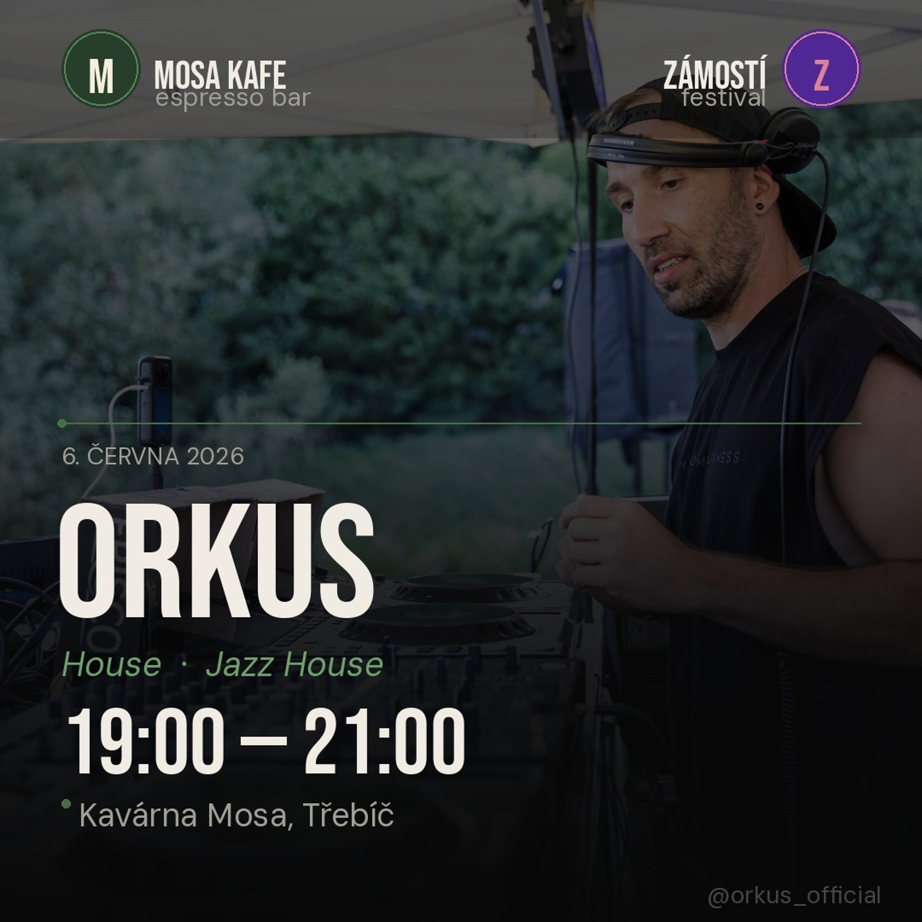 ORKUS | Live @ Mosa Café — Zamosti v Modrém 2026 episode artwork