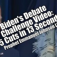 Biden's Debate Challenge Video 5 Cuts In 13 Seconds. Manny Johnson LIVE. B2T Show May 15, 2024