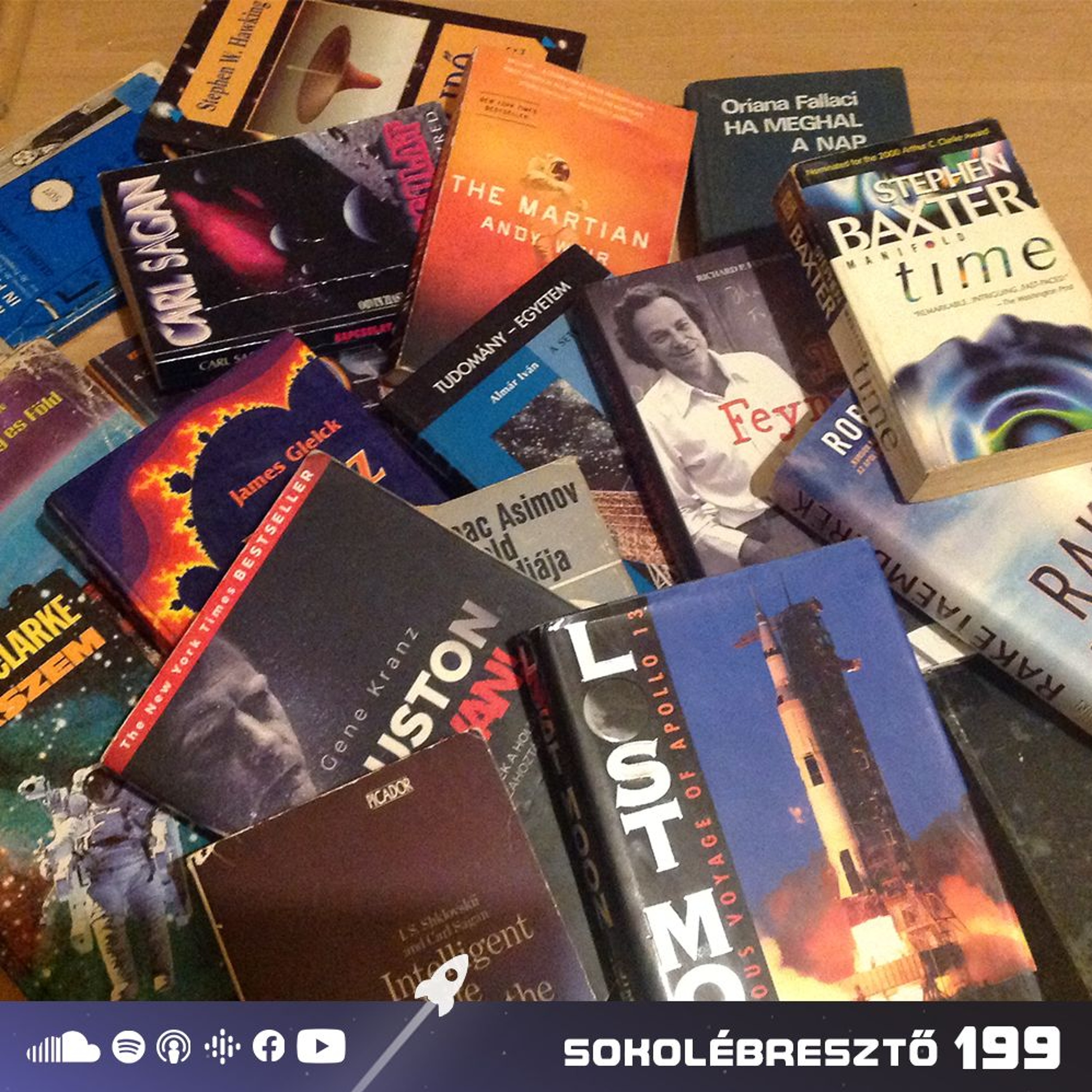 Kedvenc "sci" és "sci-fi" könyveink | Werner Norbert | Sokolébresztő #199