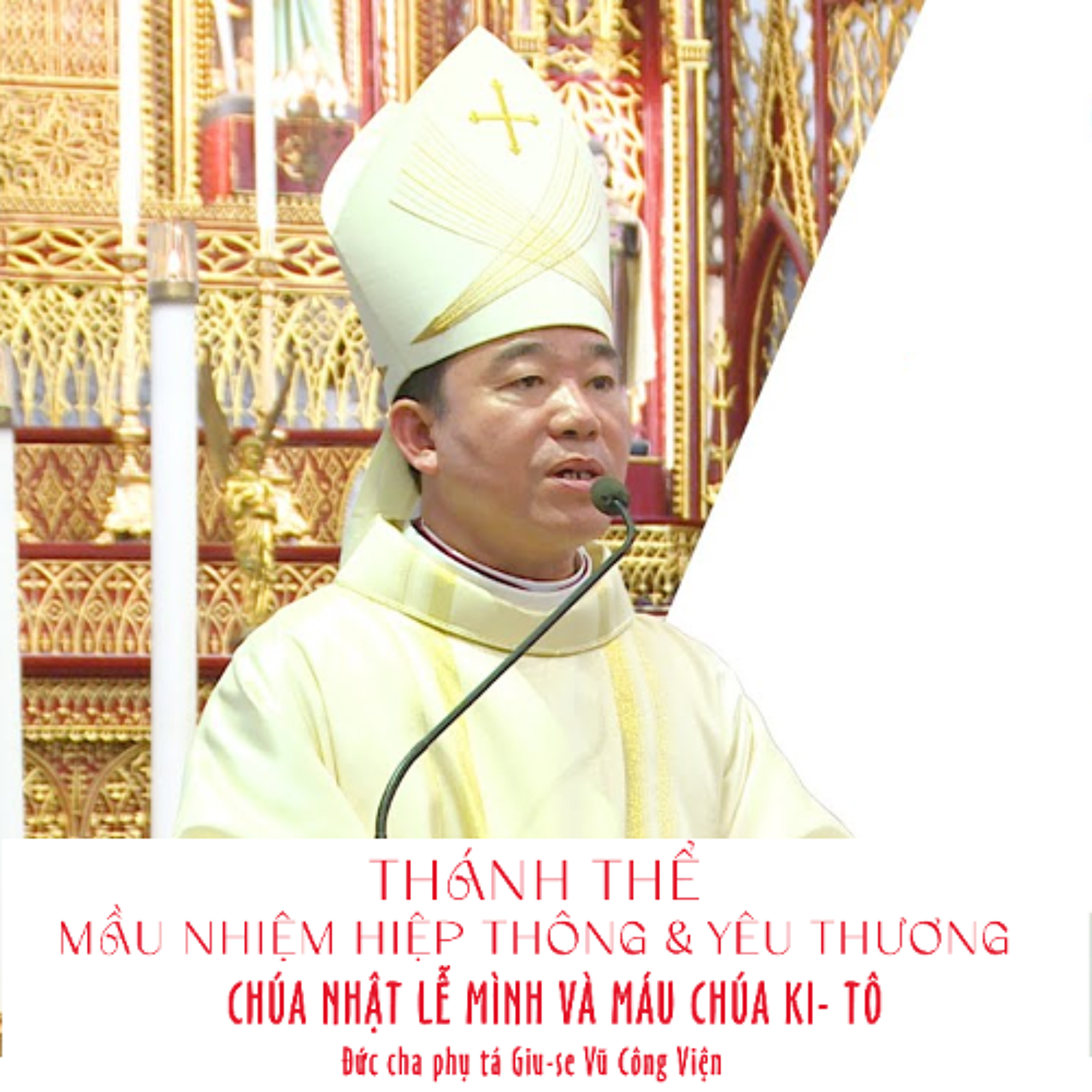 Thánh Thể mầu nhiệm hiệp thông và yêu thương _ Đức Giám mục Giu-se Vũ Công Viện