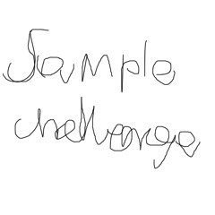 sample challenge  #1