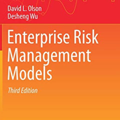 download EPUB 📃 Enterprise Risk Management Models (Springer Texts in Business and Ec