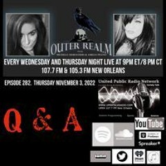 The Outer Realm Q&A - Round Table Discussion, November 3rd, 2022