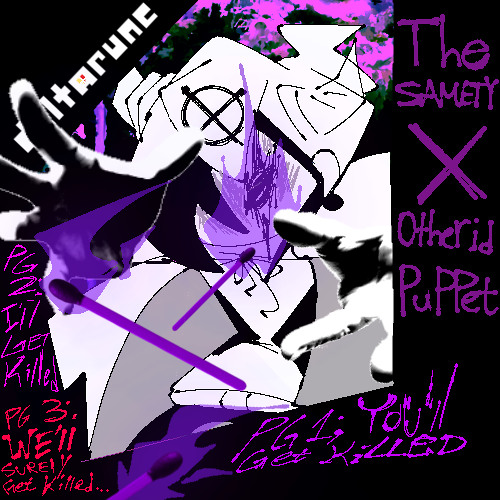 Pg. 1:  You'll get killed. Pg. 2: I'll get killed. Pg. 3: We'll surely get killed. Deltarune: TSxOP