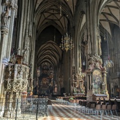 Organ Playing - St. Stephen's Cathedral, Vienna, Austria