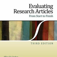 [PDF] DOWNLOAD EBOOK Evaluating Research Articles From Start to Finish android