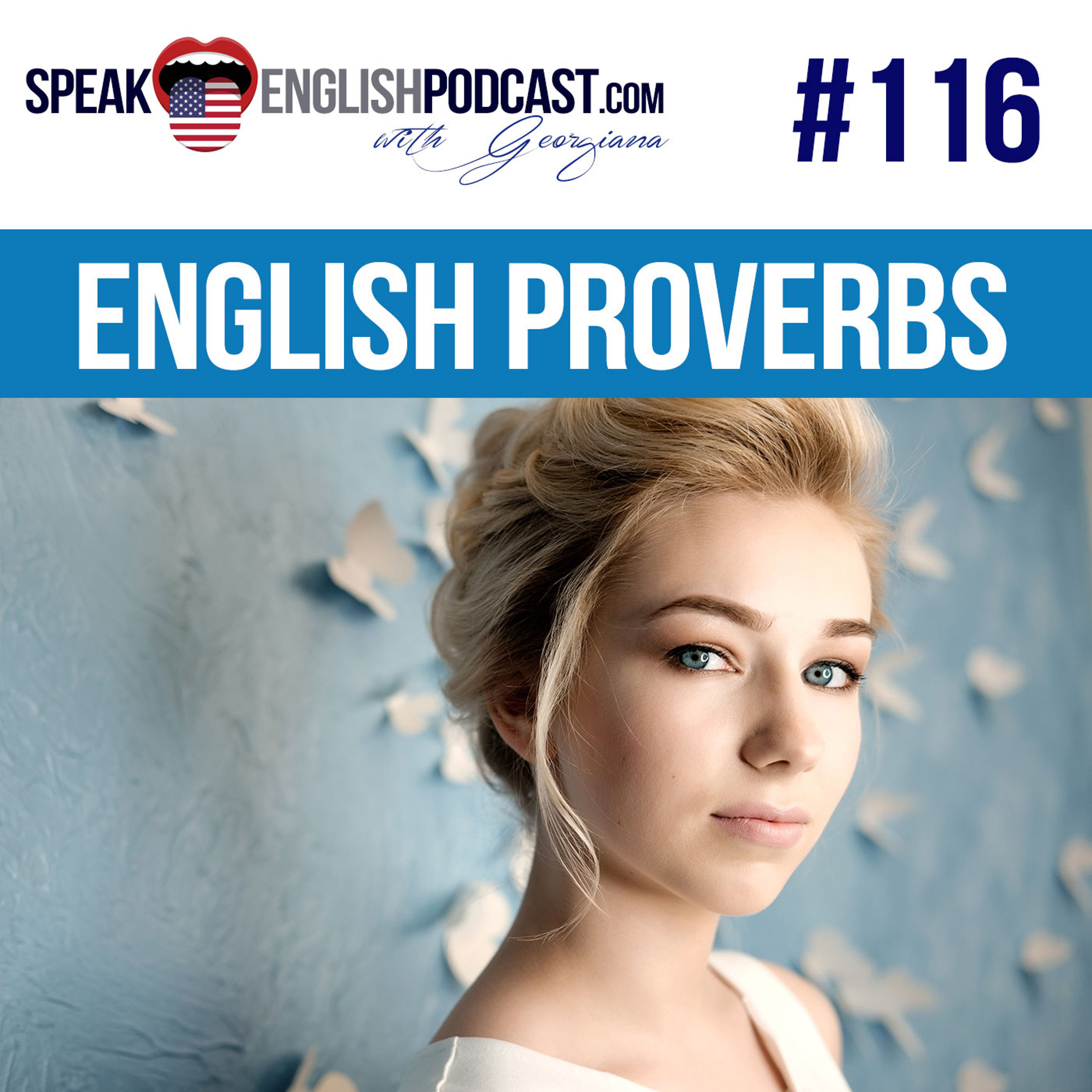 #116 Learn English proverbs episode artwork