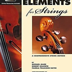 @= Essential Elements for Strings Cello - Book 1 with EEi Book/Online Media @Digital=