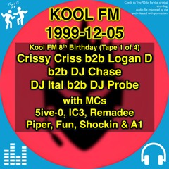 Kool FM 8th Birthday Bash (Tape 1), 5 Dec 1999
