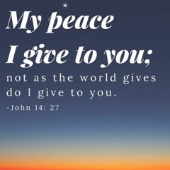 Peace I Leave With You