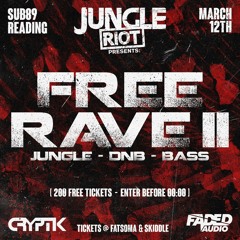 DJ Vex w/ MC Professor Phattie (PVP) @ Jungle Riot 12th March 2022