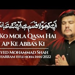 Nohay 2022 | APKO MOLA QASAM HAI | Syed Mohammad Shah Title Noha 2022 | Muharram New Nohay 2022-1444