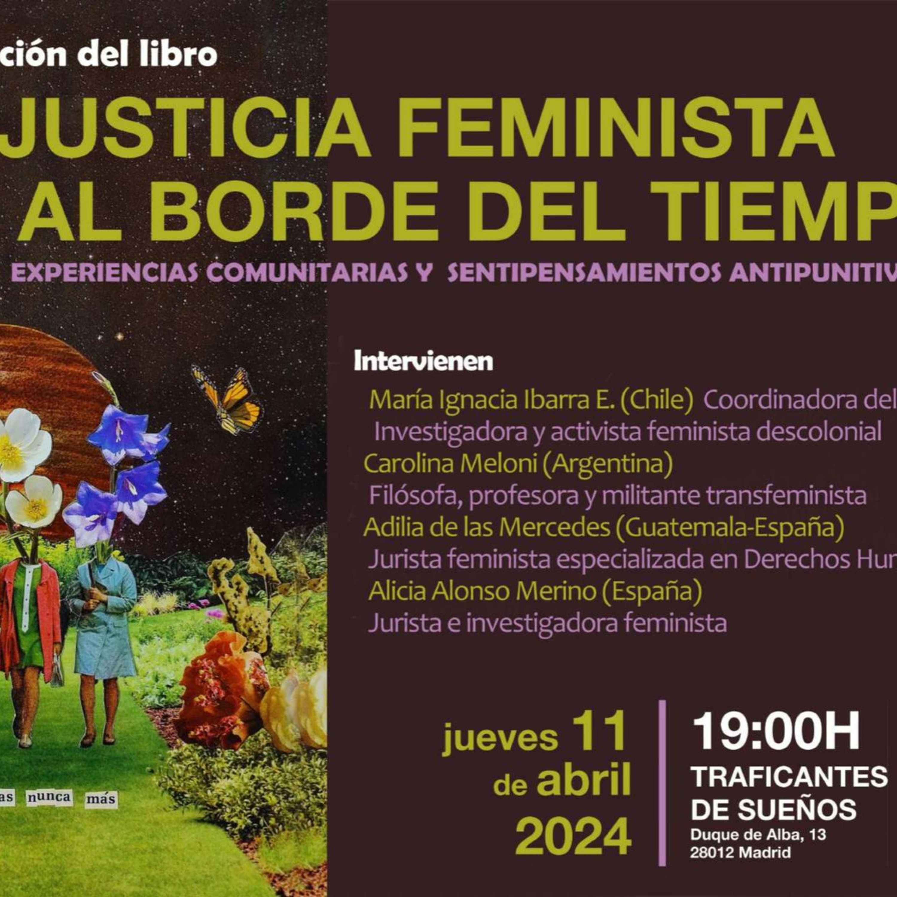 Presentación del libro Justicia feminista al borde del tiempo episode artwork