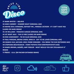 Drive Time Disco - 11th September 2022