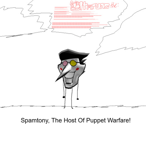 Deltarune The Samex2763 Puppet: Spamtony, The Host Of Puppet Warfare!
