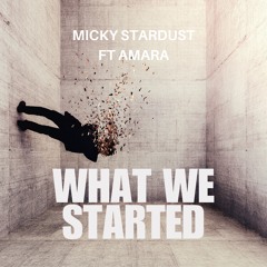 Micky Stardust ft Amara - What We Started (Extended Mix)