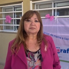 Silvia Roldán - En Las Grutas, Río Negro lanzó su campaña para prevenir el Cáncer de Mama