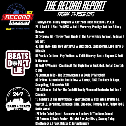 The Record Report EP23: Posse Cuts