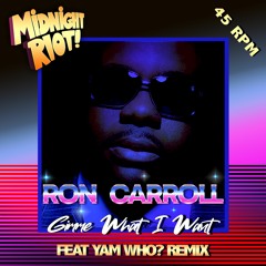 Ron Carroll - Gimme What I Want - Yam Who? Remix (teaser)